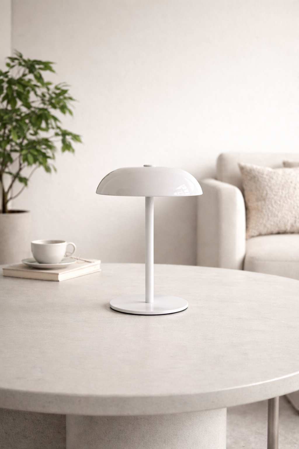 Lampada fungo metallica