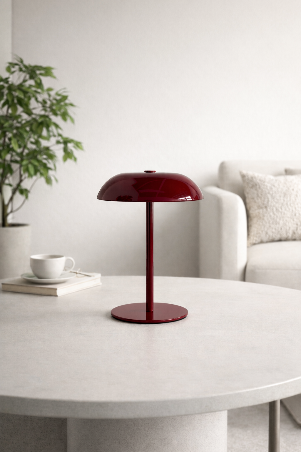 Lampada fungo metallica